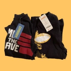 Gymboree Boys Graphic Tees,  size 5